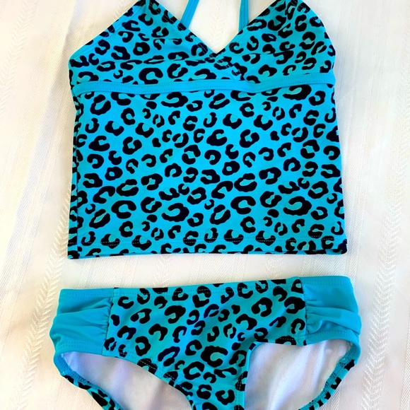 Kami Girls Tankini- size 6X - Picture 1 of 8
